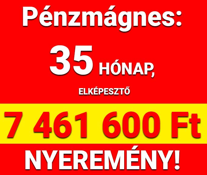 🧲 Pénzmágnes: 5 nap 122.400 Ft nyeremény ❗ ❗ ❗ - 1x2.hu - Tippmix tippek