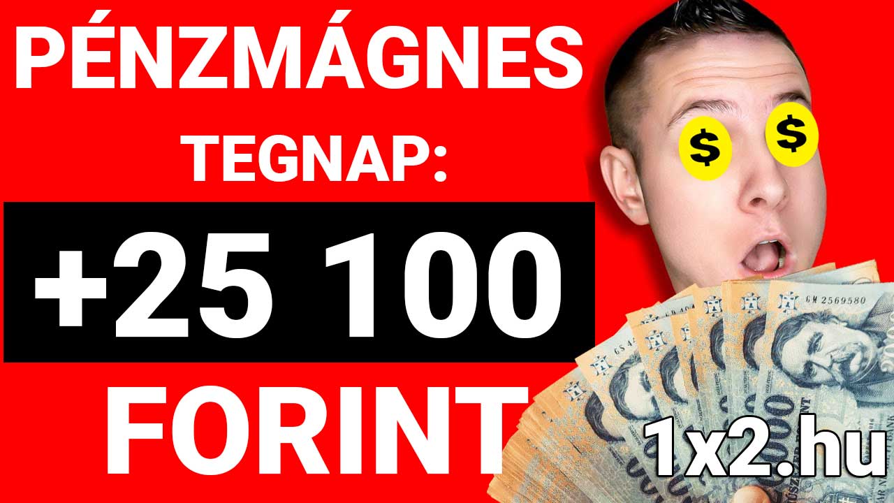 Pénzmágnes:  A Milliós nyeremények útján - 1x2.hu - Tippmix tippek