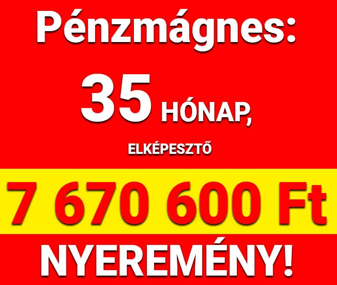 🏆 Pénzmágnes: Ez elképesztő, már 338 000 Ft (€903,74) nyereménynél járunk júliusban is! - 1x2.hu - Tippmix tippek