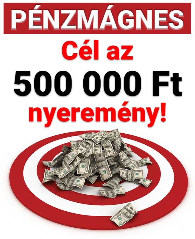 Pénzmágnes: Az 500.000 Ft-os nyereményt ostromoljuk - 1x2.hu - Tippmix tippek