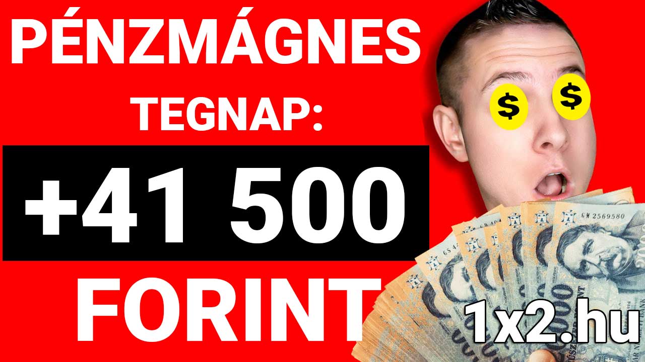 🔥💰 Komoly sikerek a Pénzmágnes tippekkel: Tegnap 41.500 Ft nyereség! 💰🔥 - 1x2.hu - Tippmix tippek