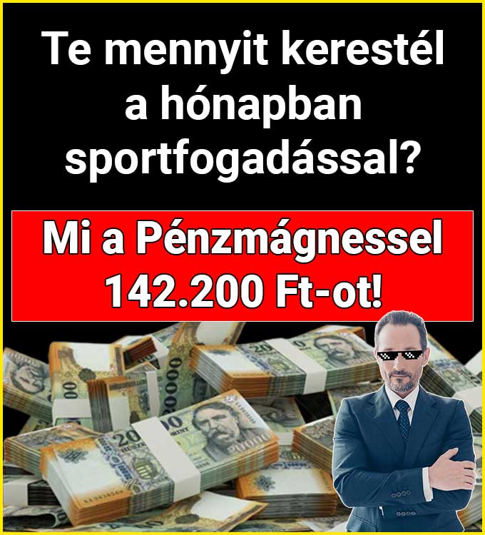 Pénzmágnes: Több mint 70.000 Ft-ot kaszáltunk tegnap! 💰🚀 - 1x2.hu - Tippmix tippek