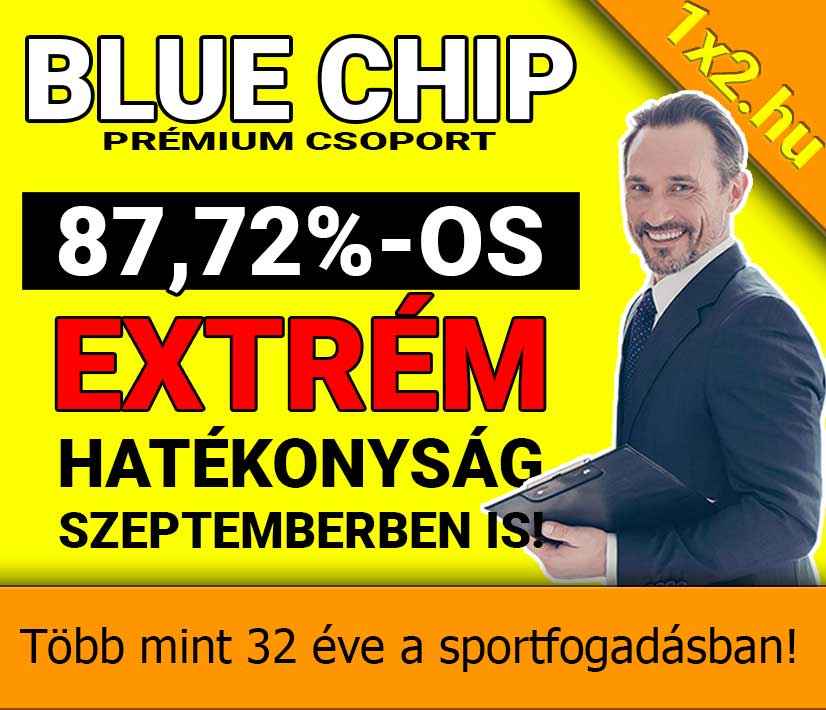 Blue Chip: Már megint 7/7! A szeptemberi széllel szállunk a siker felé! 🚀💰 - 1x2.hu - Tippmix tippek