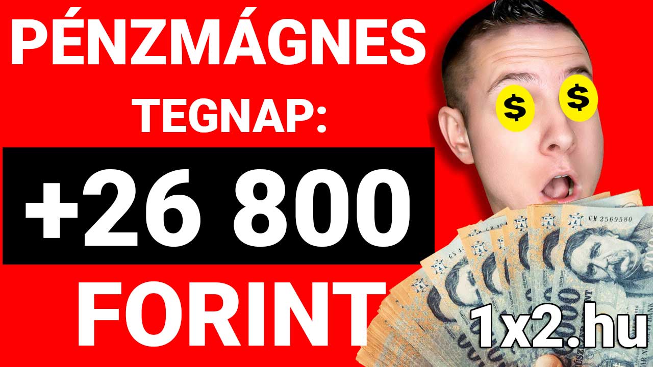 💥🤑 Pénzmágnes Extra: Újabb őrületes bankrobbantás!🤑💥 - 1x2.hu - Tippmix tippek