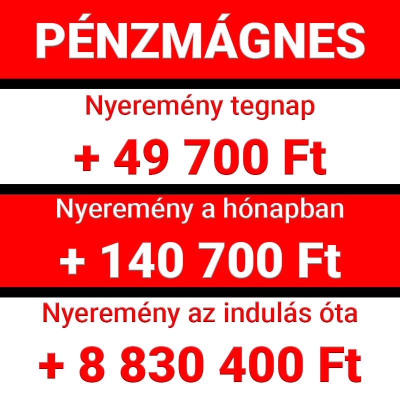 💥 +49.700Ft-ot kaszáltunk tegnap ❗ - 1x2.hu - Tippmix tippek