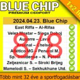 💥 BLUE CHIP: 8/8 - Tegnap is TELITALÁLAT - 1x2.hu - Tippmix tippek
