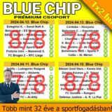 💥 Blue Chip: 32/30 - Áprilisban is padlógázzal előre ❗ - 1x2.hu - Tippmix tippek