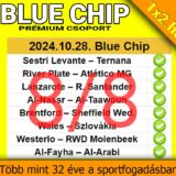 BLUE CHIP: 8/8 - Tegnap is TELITALÁLAT! Akciós ajánlat már csak ma éjfélig! - 1x2.hu - Tippmix tippek